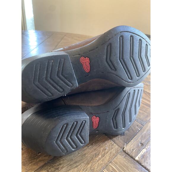 Women's Justin Pointed Toe Brown Boots Size 8B - Picture 7 of 10